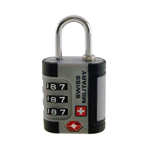 Swiss Military Silver Luggage Lock LL 1